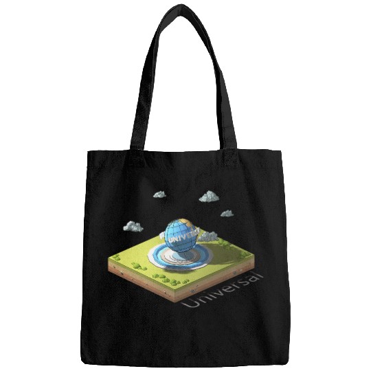 Geometric low poly Universal Studios Bags