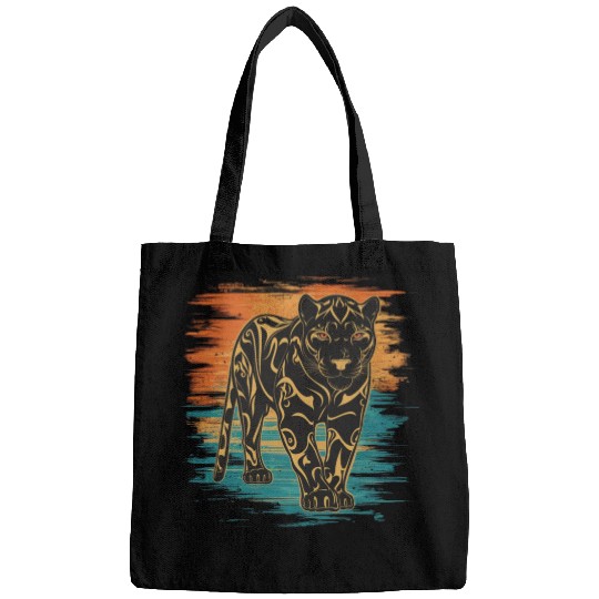 Sunset Panther Bags