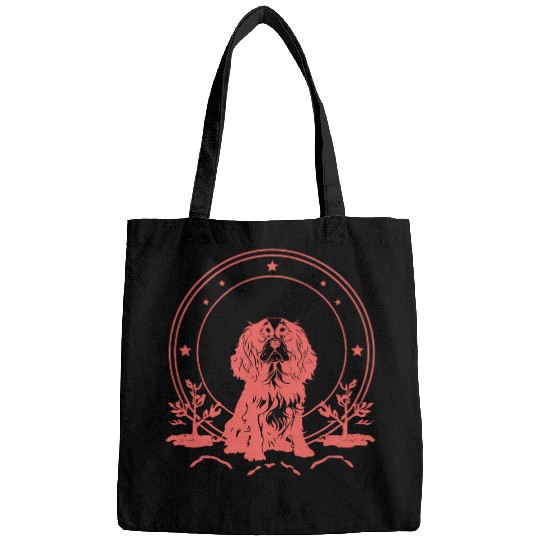 Cavalier King Charles Spaniel Celestial Tarot Card Bags