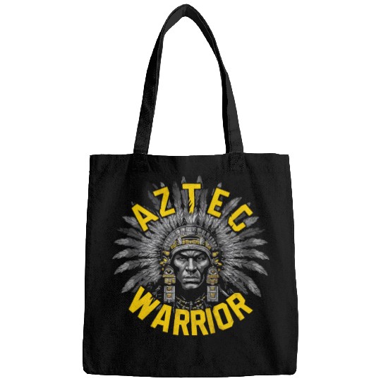 Aztec Warrior Indigenous Mexican Aztec Jaguar Bags