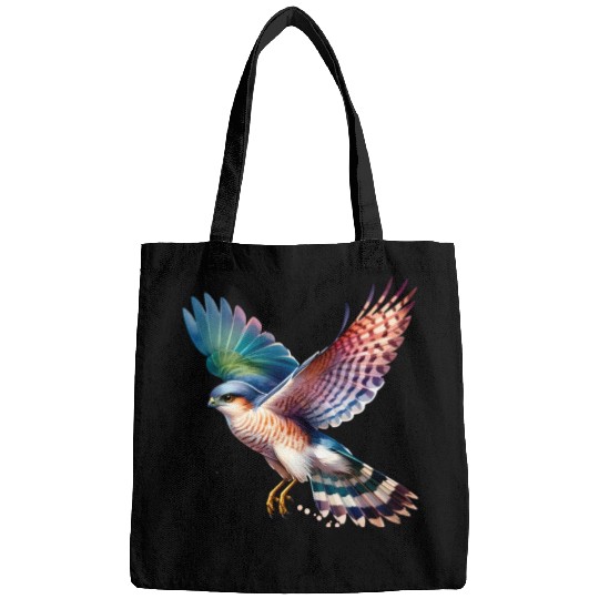 Collared Sparrowhawk in Flight Bags