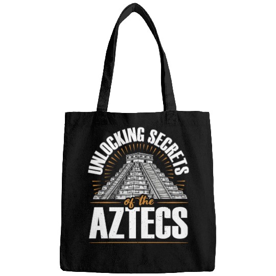 Aztec Pyramid Mayan Indigenous Mexican Aztec Bags