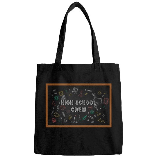 High School Crew First Chalkboard Bags