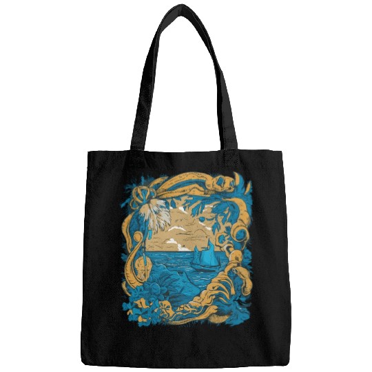 Sun Kissed Shores A Mediterranean Odyssey Bags