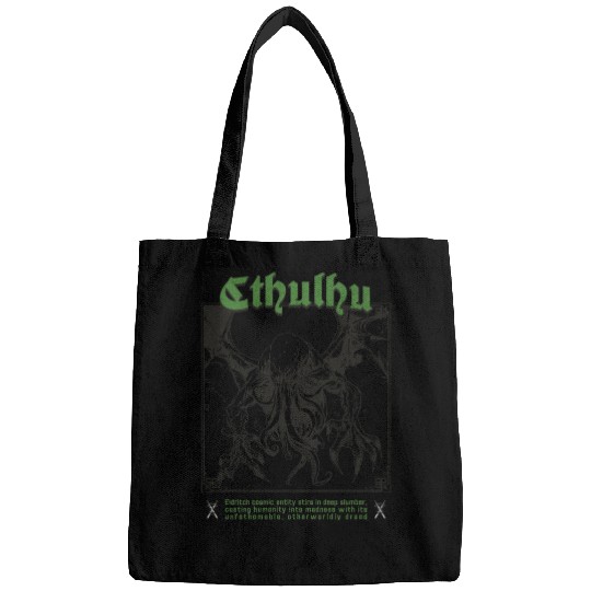 Tarot Card - Cthulhu Cult Lovecraft Necronomicon Bags