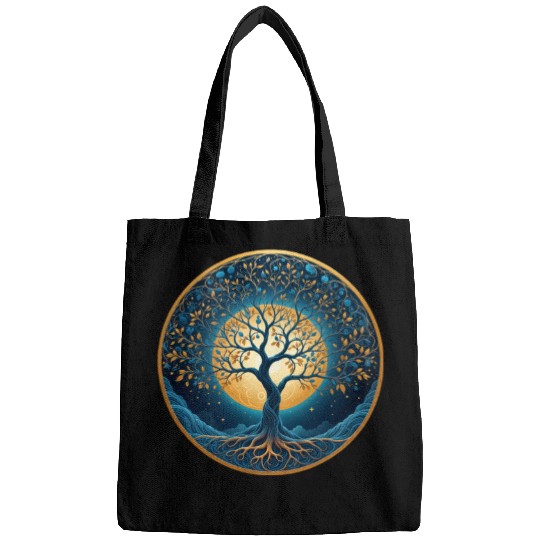 Irish Nordic Celtic Tree of Life Yggdrasil Bags
