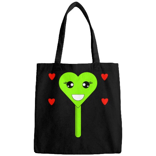 Cuttie Green Lollipop Bags