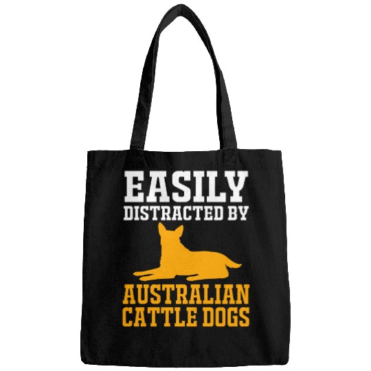 Dog Lover Distracted By Australian Cattle Dog Bags