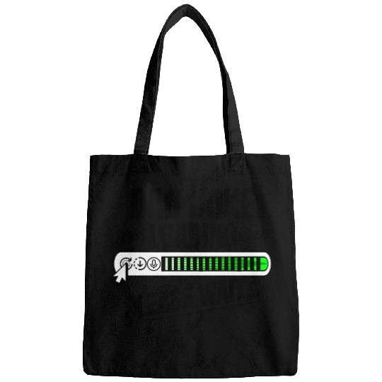 Dad joke loading please wait papa present idea Bags