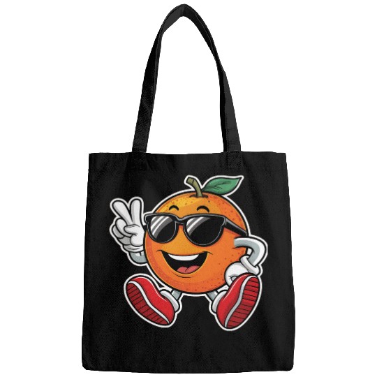 Funny Orange Fruit Relaxing Bags