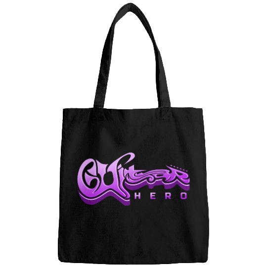 Guitar Hero - Typography Design Bags
