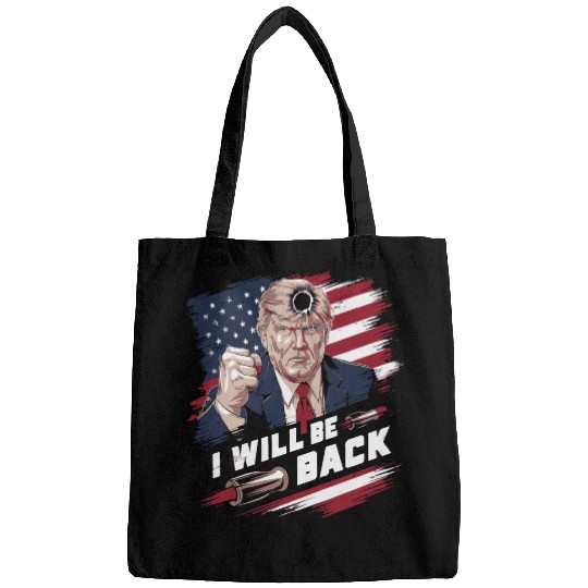 i will be back trump Bags