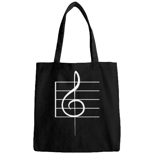 Music Clef Note French Violin Treble Musical Sound Bags