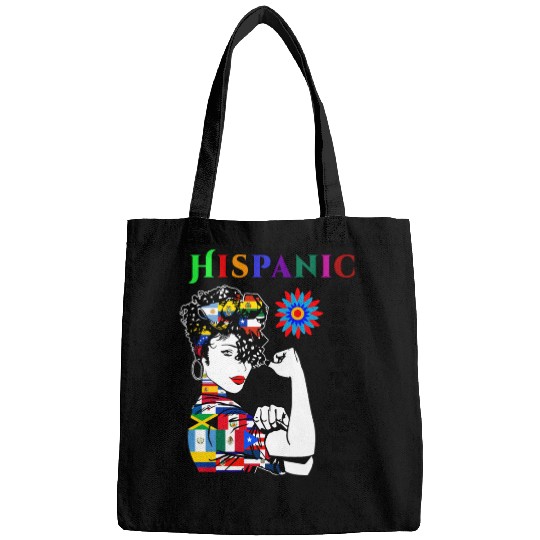 Hispanic Heritage Month Latino Countries Flag Bags