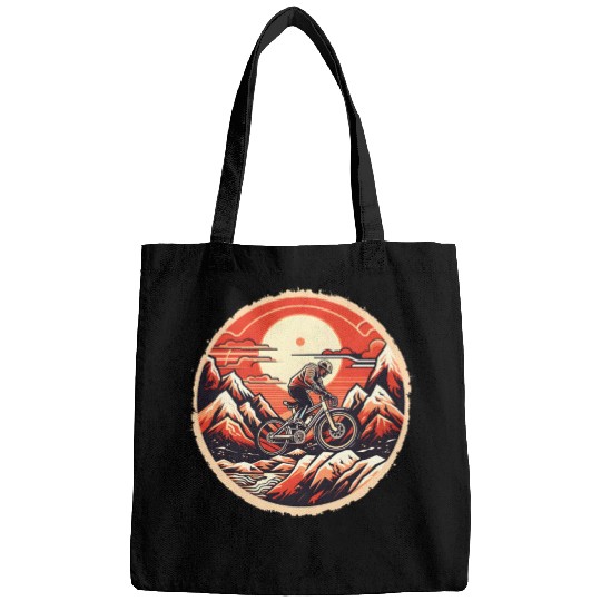 Mountain Biking 90s Colors Bags