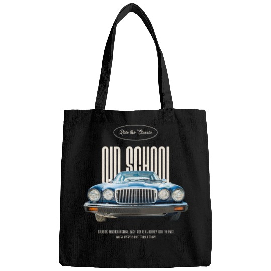 old school muscle car Bags