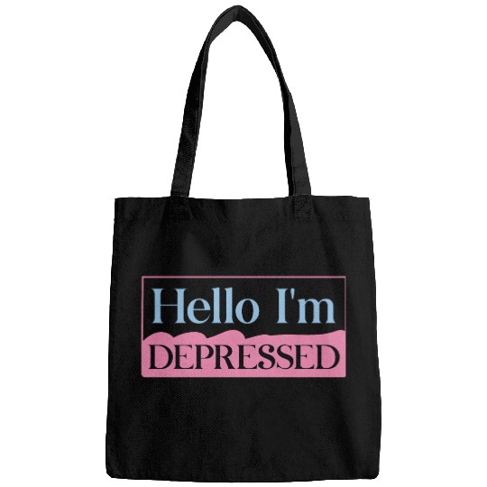 Hello I’m Depressed Bags