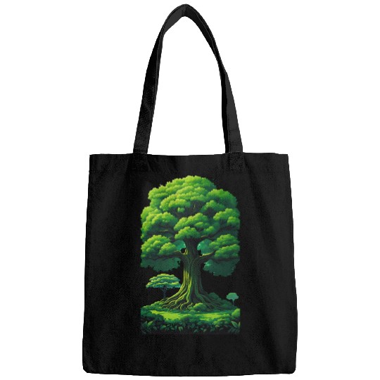 Enchanted Forest Motif - Whimsical Nature-Inspired Bags