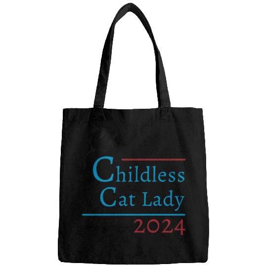 "Childless Cat Lady" Kamala Harris 2024 Bags