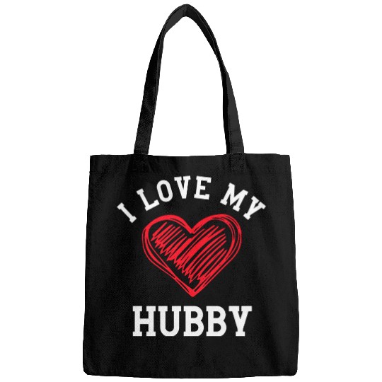 I Love My Hubby Bags