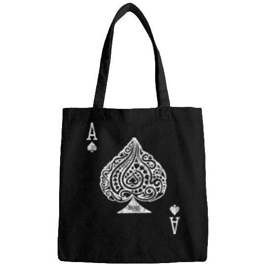 Ace of Spades Texas Hold'em Poker Playing Card Bags