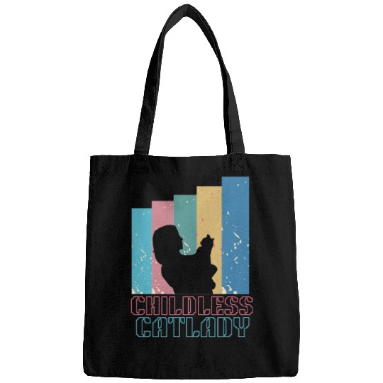 Childless cat lady Bags