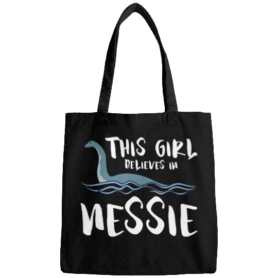Girl Believes In Nessie Loch Ness Cryptid Bags