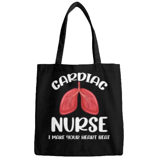 Cardiac Nurse I Make Your Heart Beat Funny Bags