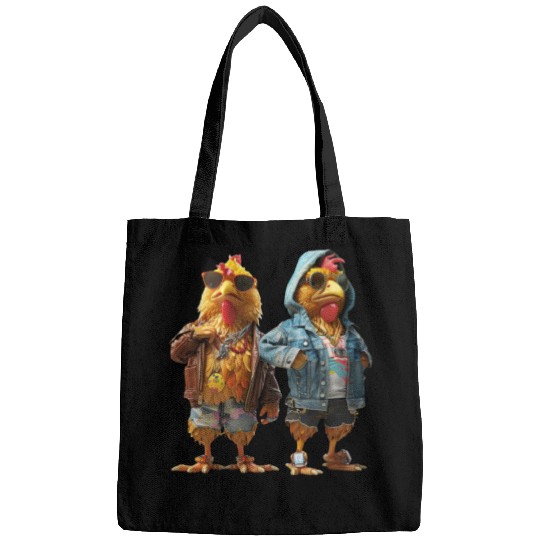 Hip chickens rocking fashionable Bags
