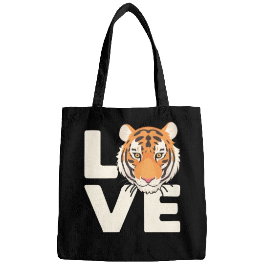 Tiger Love Nature Lover Safari Wildlife Animal Bags