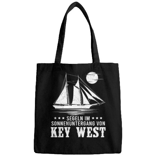 Florida SUNSET SAILING IN KEY-WEST Bags