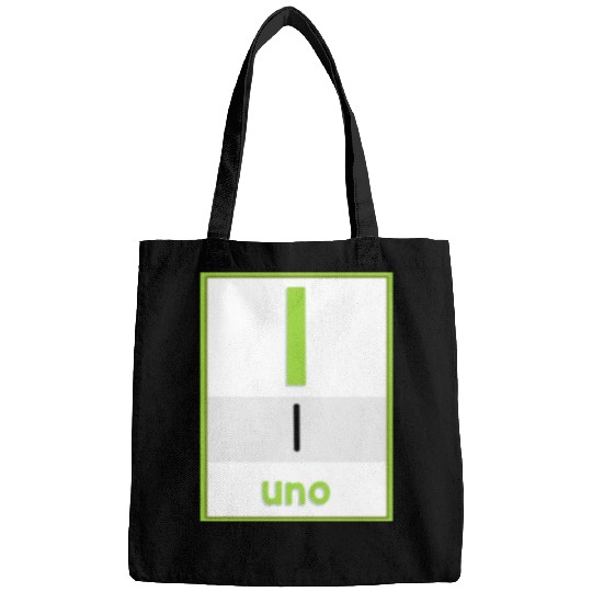 Spanish numbers Uno Bags