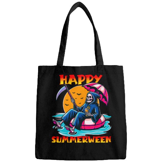 Happy Summerween Float Summer Halloween Spooky Bags