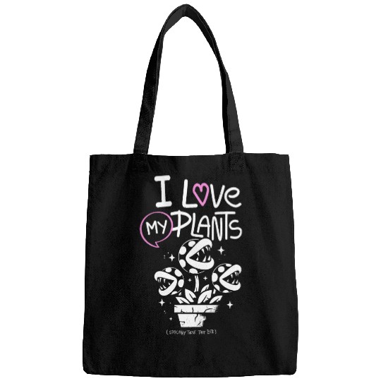 I Love My Plants – Cute Venus Flytrap Plant Lover Bags