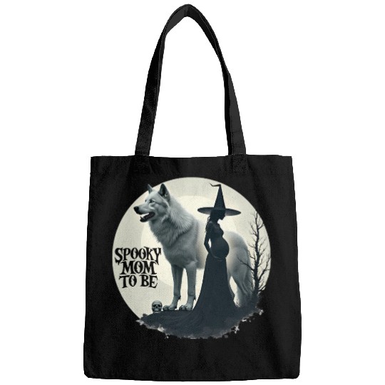 Spooky Mom To Be Baby Announcement Bags