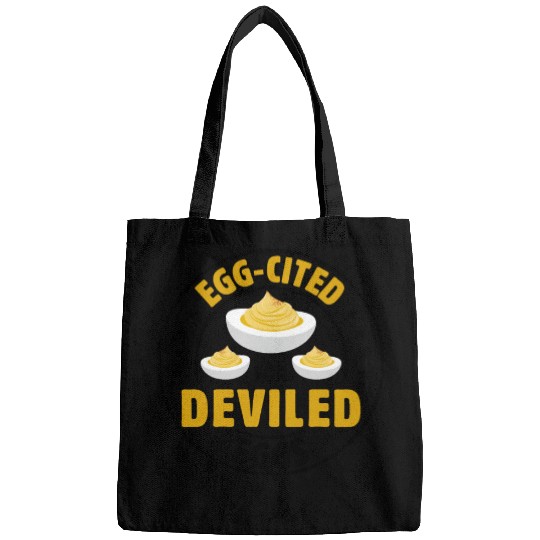 Funny Deviled Eggs Designs For Deviled Egg Lover Bags