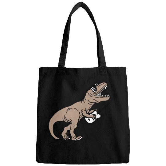 T. Rex Dino DJ Dinosaur Party Animal Plays Guitar Bags