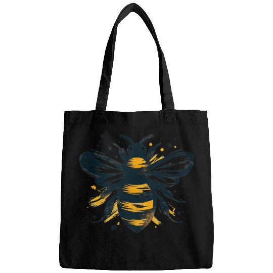 Honey Bee Insect Art 1 Bags