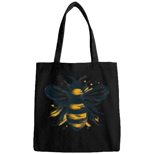 Honey Bee Insect Art 1 Bags