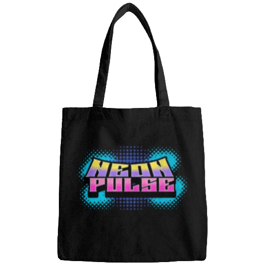 Neon Pulse - Vibrant Y2K Streetwear Vibes Bags
