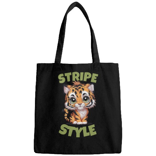 Cute Tiger Stripe Style Bags