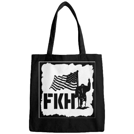Bigfoot FKH Flag LIKE US ON FACEBOOK # Bags