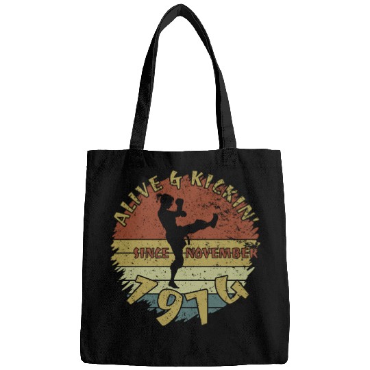50th birthday Alive and kickin since 11/1974 Bags