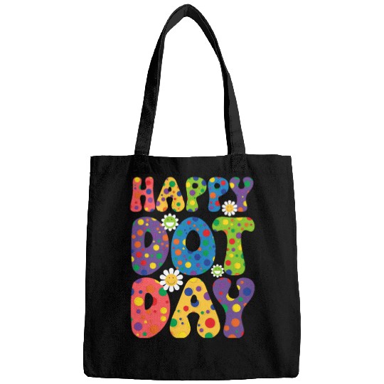 Happy Dot day september 15th for teacher kids Bags