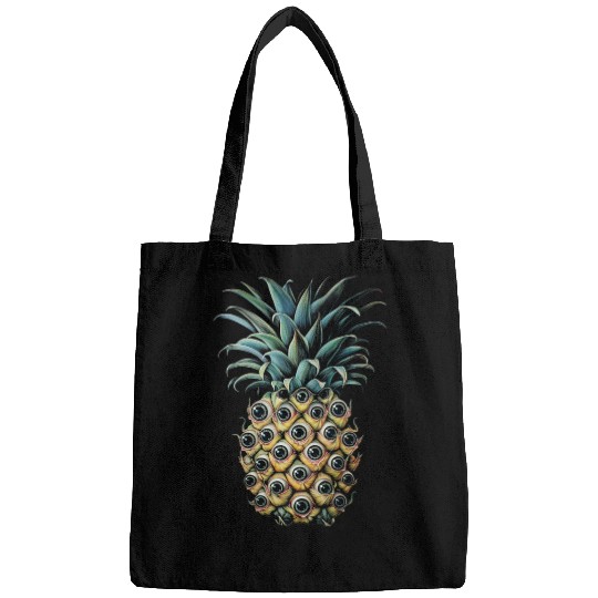 Weirdcore Aesthetic Pineapple Eyes Human Eyeball S Bags