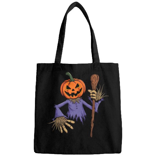 Spooky Halloween Scarecrow Bags