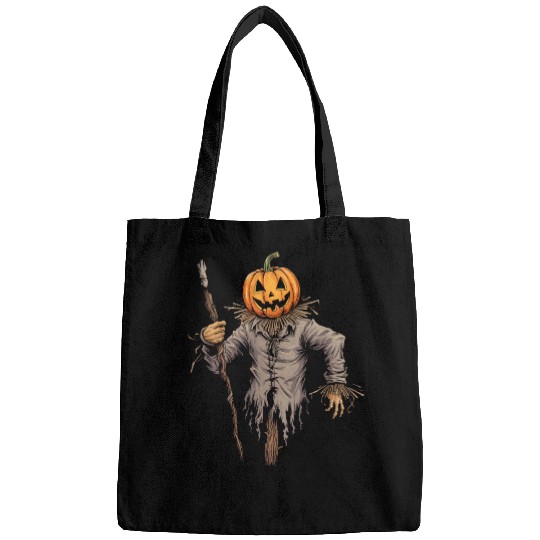 Spooky Halloween Scarecrow Bags