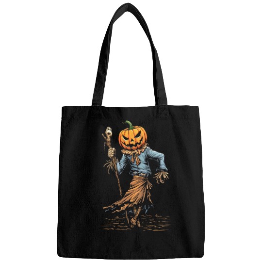 Spooky Halloween Scarecrow Bags