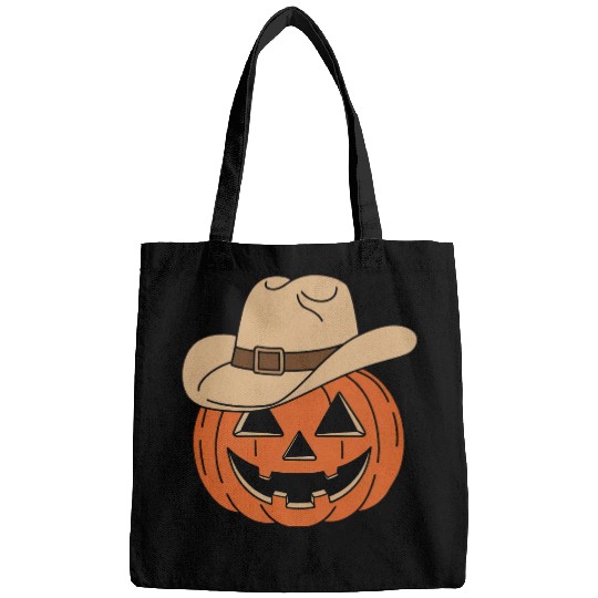 Howdy Pumpkin Halloween Bags