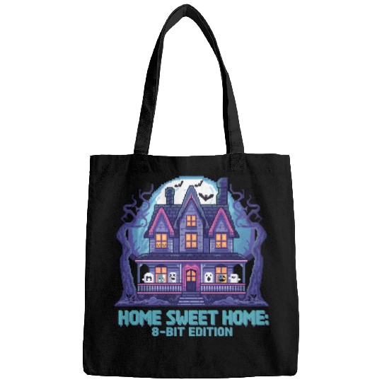 8 Bit Haunted House 01 Bags